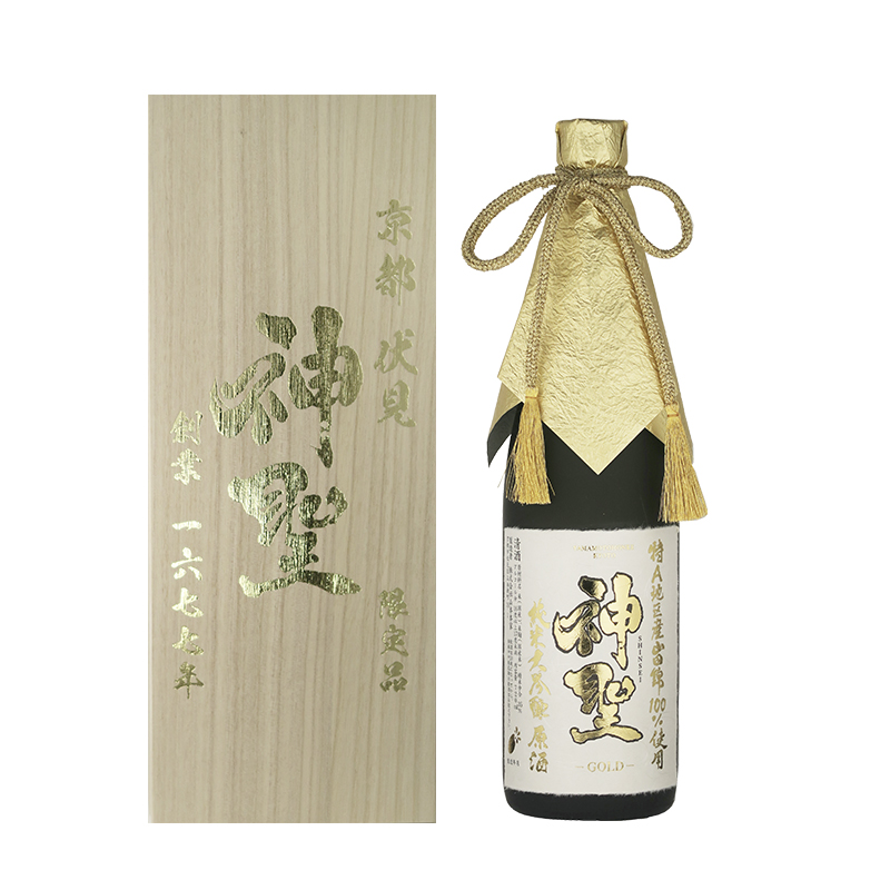 山田錦純米大吟醸原酒 ゴールド 720ml